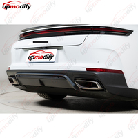 Kit de carrosserie de modernisation d'usine pour Porsche Panamera 976 2024-2026, style Turbo GT, en matériau PP ABS, diffuseur arrière