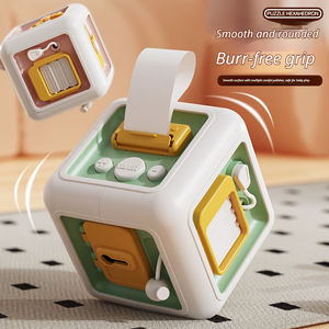 <span class=keywords><strong>Cube</strong></span> d'activités Montessori 6 en 1 pour bébés, en plastique, pour l'apprentissage précoce, les compétences pratiques et la reconnaissance graphique, <span class=keywords><strong>cube</strong></span> <span class=keywords><strong>magique</strong></span> à six faces - Product Image 5