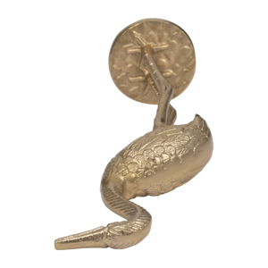Scultura di gru in metallo, elegante ornamento decorativo per la casa, il bagno, l'ufficio e il soggiorno. - Product Image 5