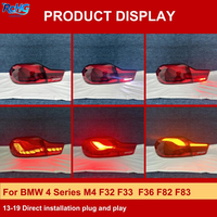 Feux arrière LED personnalisés GTS Dragon Scale pour BMW Série 4 M4 F32 F33 F36 F82 F83 2013 à 2019 Fabricant de feux arrière