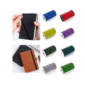 Free Sample Custom Color Width Notebook Elastic Band Cotton