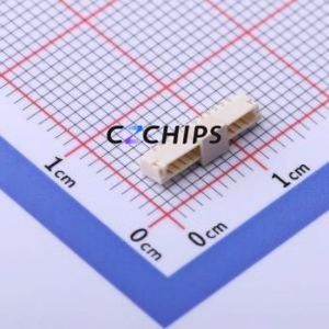 HDGC0802WV-S-12P Wire-to-Board Pin Header SMD,P=0.8mm Connector 1x12P 0.8mm Vertical Mount 12P - Product Image 1