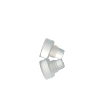 Bouchon en verre en forme de T avec couvercle et logo personnalisé Bouchons de bouteilles jetables pour bouchons de couvercles de whisky brandy premium