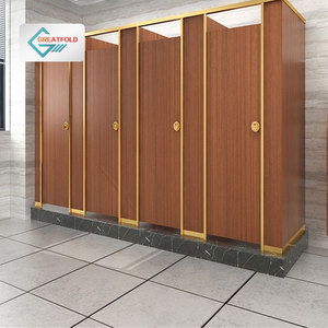 Thiết kế hiện đại nhỏ gọn Laminate Modular nhà vệ sinh phân vùng tắm phòng tắm tường ngăn cho bệnh viện nhà vệ sinh - Product Image 1
