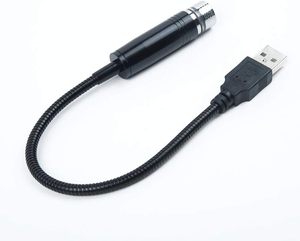 Proyector LED USB Moderno con Efecto de Cielo Estrellado para Decoración de Interiores, Material ABS, Funciona con Batería, Características para Automóvil - Product Image 3