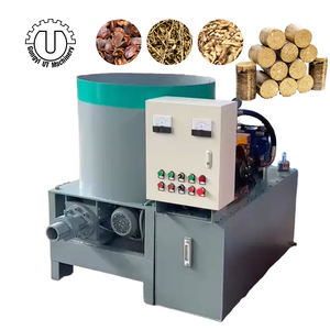 Machine de briquetage de biomasse pour copeaux de bois, coques de riz, sciure de bois, herbe d'éléphant, charbon de bois, hydraulique haute pression 300 kg/h - Product Image 1