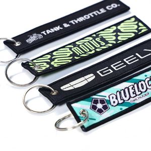 Nuevo Diseño Llavero de Regalo Tejido en China, Llavero con Etiqueta de Nombre, Llavero Jet Tag - Product Image 4