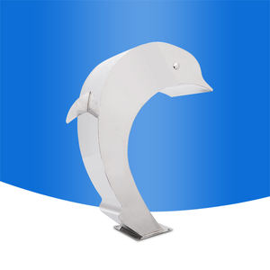 <span class=keywords><strong>Fontaine</strong></span> de cascade de <span class=keywords><strong>dauphin</strong></span> de <span class=keywords><strong>piscine</strong></span> de jardin en métal 304 d'acier inoxydable portatif - Product Image 5