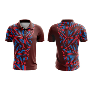 เสื้อโปโลแบบเปลี่ยนได้5วันเสื้อโปโลลายแถบพิมพ์ลายโลโก้ตามสั่ง - Product Image 5