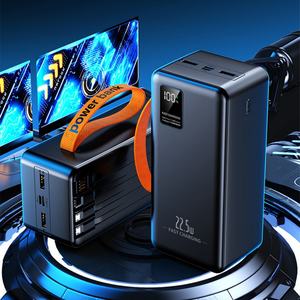 Banco de Energía Portátil de Gran Capacidad con Carga Rápida PD22.5W, 30000mah, Cables Integrados, Pantalla LED, 50000mah - Product Image 3