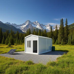 บ้านคอนเทนเนอร์พับได้ขนาด 20 ฟุต แบบฟาร์มเฮาส์ ระบายอากาศได้ดี ใช้เป็นห้องนอน ห้องทำงาน โฮมออฟฟิศ โรงแรม ร้านค้า อาคาร ทำจากแผ่นเหล็กแซนวิช - Product Image 3
