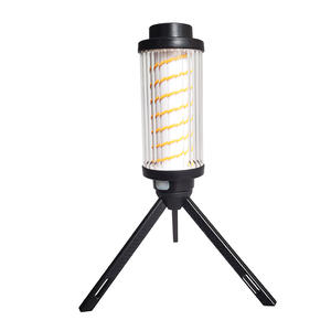 ไฟแคมป์ปิ้งแบบชาร์จไฟได้ Roman Highlights Outdoor พร้อมหลอดไฟทังสเตน LED และขาตั้งกล้องสำหรับให้แสงสว่างในเต็นท์ - Product Image 4