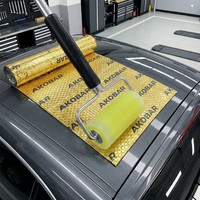 Feuille d'isolation acoustique autocollante multicouche Antela en aluminium de 10 mm d'épaisseur pour l'atténuation des vibrations et l'isolation thermique
