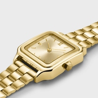 Montre de luxe de haute qualité à étiquette privée, cadran personnalisé avec logo, mouvement Miyota, acier inoxydable lumineux, montre carrée tendance pour femmes