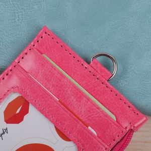 Elanmei Small Wholesale Fashion Multi-<b>Card</b> Slot PU Zipper Coin Purse <b>Business</b> <b>Card</b> <b>Holder</b> 1.5mm Thick Lightweight Solid Color - Product Image 4
