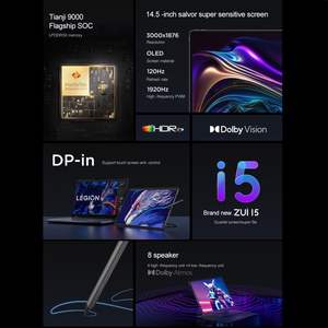 Nouvelle arrivée Tablette Lenovo Legion Y900 Dimensity 9000 10 cœurs Android <span class=keywords><strong>13</strong></span> 14,5 <span class=keywords><strong>pouces</strong></span> 12 Go 256 Go WIFI Gris Bureau Apprentissage Tablette <span class=keywords><strong>PC</strong></span> - Product Image 6