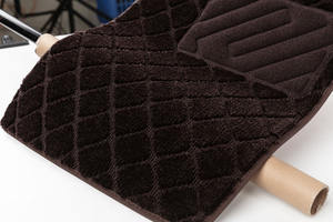 Tapis de sol de voiture sur mesure pour <span class=keywords><strong>Aston</strong></span> Martin DBX, style sport, intérieur de luxe, ensemble complet 3 pièces, 10 mm d'épaisseur, toutes saisons - Product Image 4