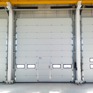 <strong>Automatic</strong> Industrial Sectional <strong>Door</strong> <strong>with</strong> Remote Control For Efficient Warehouse Operations - Product Image 1