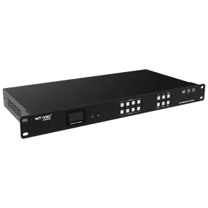 Switch Matriks HDMI 4X4 4K 30Hz Mulus Mendukung Pengontrol Dinding Video 2X2 EDID + Audio