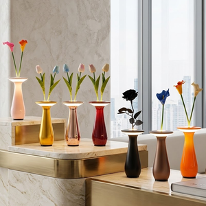 Lámpara de Escritorio LED de Lujo con Base Magnética Inalámbrica Recargable, Resistente al Agua IP54, para Decoración de Restaurantes - Product Image 2