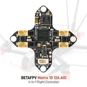 Contrôleur de vol <span class=keywords><strong>BETAFPV</strong></span> Matrix 1S 12A AIO 4-en-1 ESC brushless pour avions RC <span class=keywords><strong>Meteor65</strong></span> Pro Air65 Air75 Original - Product Image 1