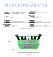 Fournisseurs d'usine professionnels de télécommandes proportionnelles sans fil hydrauliques à 4 leviers + accélérateur pour grue montée sur camion