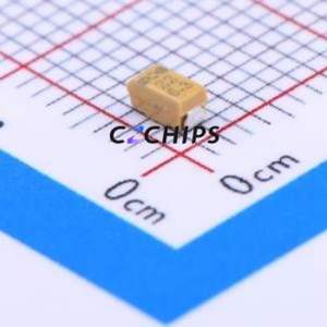 Condensateur au tantale CA45-A-6.3V-22uF-M CASE-A-3216-16(mm) 22uF 20% 6.3V 6Ohm@100kHz - Product Image 1