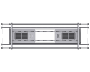 Séchoir à linge <span class=keywords><strong>électrique</strong></span> pliable intelligent avec chauffage et éclairage LED pour salle de bain, buanderie, intérieur et balcon - Product Image 5