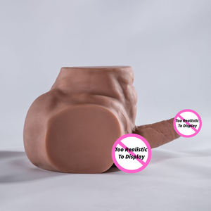 Оптовая продажа, Реалистичная Большая искусственная задница с фаллоимитатором, 5,88 кг - Product Image 5