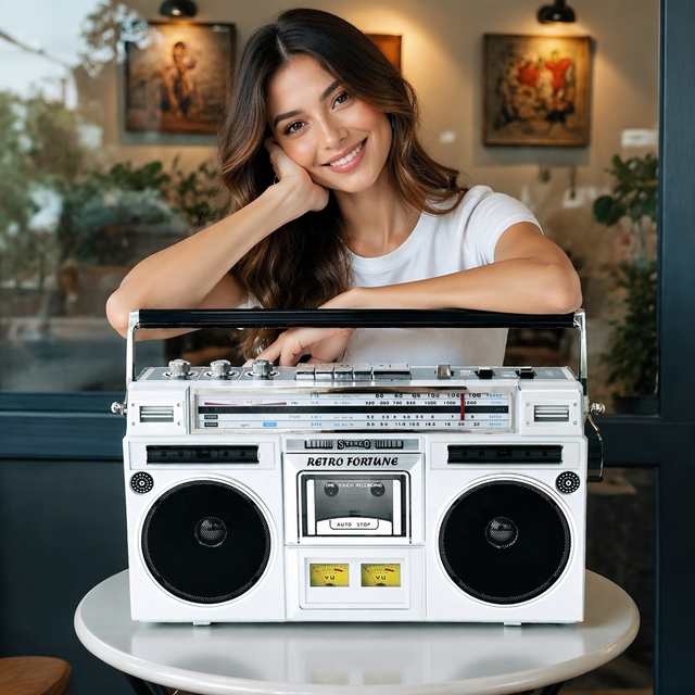 RETRO FORTUNE ODM/OEM Wholesale High Quality Customized Classic Getto Blaster Boombox Radio