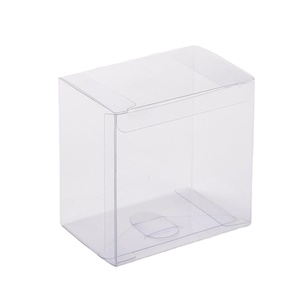 Hot Sale Custom Logo Gift Packaging Box Transparent Plastic Box