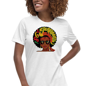 Personalizzato juneenth 1865 Afro nero ragazza stampa di trasferimento di calore <span class=keywords><strong>storia</strong></span> nera diretta alla pellicola per t-shirt indumento felpe con cappuccio - Product Image 6