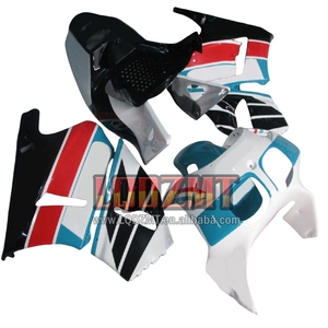 Bodys สำหรับฮอนด้า VFR400RR VFR400R <span class=keywords><strong>NC24</strong></span> rvf <span class=keywords><strong>VFR</strong></span> ขาวแดง BLK <span class=keywords><strong>400</strong></span> <span class=keywords><strong>R</strong></span> RR 400R CC 87 88 80LQ.61 VFR400 <span class=keywords><strong>R</strong></span> V4 RVF400R 1987 1988แฟริ่ง - Product Image 1
