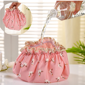 Bonnets <span class=keywords><strong>de</strong></span> douche licorne, chapeau <span class=keywords><strong>de</strong></span> <span class=keywords><strong>bain</strong></span> double couche pour femmes pour couvrir <span class=keywords><strong>les</strong></span> <span class=keywords><strong>cheveux</strong></span> longs et épais, <span class=keywords><strong>bonnet</strong></span> imperméable réutilisable - Product Image 2