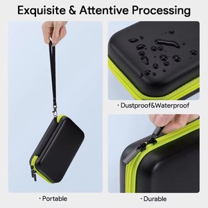 Custom <span class=keywords><strong>EVA</strong></span> Shell Duro Eletrônica Ferramenta Digital Zipper Case Carregando Viagem Fone De Ouvido Cabo USB Power Bank Charger Storage <span class=keywords><strong>Bag</strong></span> - Product Image 5