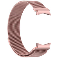 Bracelet de montre magnétique en acier inoxydable milanais pour Galaxy Watch7 6 5 4 FE, bracelet de remplacement en métal à bouton-pression rapide sans couture