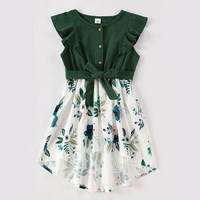 Robes mère enfants maman bébé maman et moi vêtements mode femmes filles robe irrégulière famille assortie tenues pour maman fille