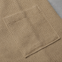 Peignoir de bain unisexe en coton gaufré doux pour hôtel et spa, avec capuche, style enveloppant pour couple, direct usine, léger pour toutes les saisons