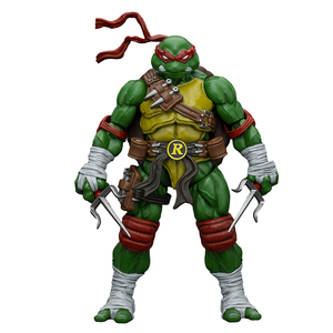 JOYTOY TMNT Raphael <span class=keywords><strong>Teenage</strong></span> <span class=keywords><strong>Mutant</strong></span> <span class=keywords><strong>Ninja</strong></span> <span class=keywords><strong>Turtles</strong></span> Action Figure in Scala 1/18 Modello da Collezione con Accessori - Product Image 1