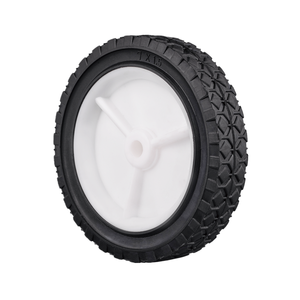 <span class=keywords><strong>Roue</strong></span> en caoutchouc solide <span class=keywords><strong>Roue</strong></span> de tondeuse à gazon de 7 pouces de diamètre pour <span class=keywords><strong>scarificateur</strong></span> de pelouse, <span class=keywords><strong>roue</strong></span> de nettoyage de gril - Product Image 1