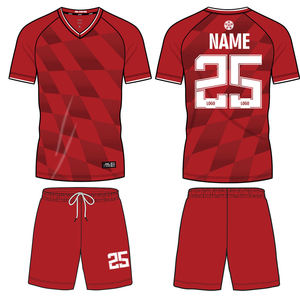 ชุดฟุตบอลแบบรีดร้อน พิมพ์ลายตามสั่ง เสื้อฟุตบอลแห้งเร็ว - Product Image 4