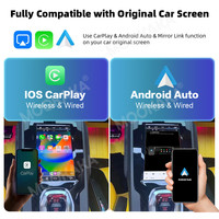 MOOKAKA-Écran vertical Android pour Lamborghini Huracan EVO, lecteur multimédia, DVD, GPS, sans fil, Carplay, 2019-2023