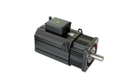 Motor Servo Encapsulado Hilectro HP129 300nm 91A 47KW Gris Hierro/Blanco con Montaje de Pie y Refrigeración Natural