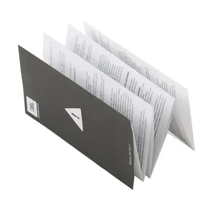 로고가있는 사용자 정의 도매 디자인 접착제 스마트 시계 사용 설명서 사용 설명서 - Product Image 1