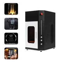 Máquina de Grabado Láser UV DPSS Industrial de Formato Pequeño de 5W para Grabado Subsuperficial en Bloques de Cristal y Adornos