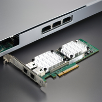 Carte adaptateur Ethernet 2 ports 10 Go 656596-B21 657128-001 656594 Carte réseau HPE 530T PCIE Interface RJ45 utilisée