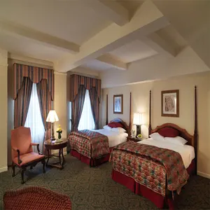 クリエーションホテルアムウェイグランドプラザフランスバロックスタイル無垢材モダンホテルベッドルーム家具