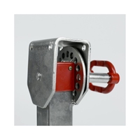 Stabilisateur d'angle rabattable réglable pour caravane/camping-car de 1500 kg, pieds de support de remorque avec poignée