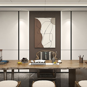 Hiện đại Bền phong cách sợi tre than tường bảo vệ tấm 600mm rộng không thấm nước chống cháy ngoài trời phòng tắm thương mại - Product Image 5