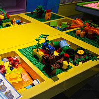 Tables d'activités créatives éducatives pour enfants Excavation de dinosaures Espace de construction magnétique Sable EPP Building Play Intérieur